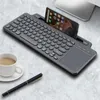 Mobilly bezdrátová klávesnice s touchpadem, černá, US Náhled obrázku produktu 2