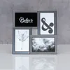 Fotoaufsteller 4 Fotos Silber Tischgalerie Fotorahmen Produktbild-Vorschau 2