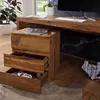 Brüxxi Kancelářský stůl Boha, 140 cm, masiv Sheesham Náhled obrázku produktu 4
