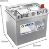 VARTA N65 Blue Dynamic EFB 12V 65Ah 650A Batteria per auto Anteprima dell’immagine prodotto 3