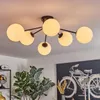 Fossobiubo Deckenlampe aus Metall/Glas in Schwarz/Weiß Produktbild-Vorschau 9