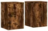 vidaXL Supporto per piante 2 pz. Rovere affumicato 20x20x30 Anteprima dell’immagine prodotto 1