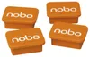 nobo® 1905327 Magnet - eckig, 18 x 22 mm, orange, 4 Stück Voir les images du produit 1