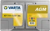 A VARTA Silver Dynamic AGM XEV car battery is shown against a light gray background. Produktbild-Vorschau
