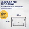 Best Sporting 11076 Fußballtor TAKTIK 213 x 152 cm mit Produktbild-Vorschau 2