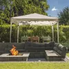 HI Pavillon Faltbar 3x3 m Beige Produktbild-Vorschau 4