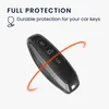 kwmobile Schlüsselhülle für Audi A6 A7 A8 Q7 Q8 3-Tasten Produktbild-Vorschau 3