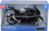 DAFFI RMZ kookplaat. 1:12 Suzuki GSX, zwart, model H-137, Productafbeelding-voorbeeld 6