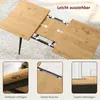 Rozťahovací jedálenský stôl HOMCOM 120/160 x 75 cm, Náhľad obrázku produktu 5