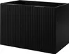 Rodan | Armoire de salle de bain 80 cm - Noir Mat Bois - Voir les images du produit 4