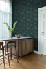 Origin Wallcoverings Tapete Kraniche Petrolblau 53 cm x Produktbild-Vorschau 3