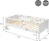ML-Design letto per bambini con materasso, 80x160 cm, Anteprima dell’immagine prodotto 9