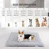 IEUUMLER XXL Hundebett Waschbar Flauschig Grau 121x76cm Produktbild-Vorschau 5