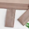 Delien Raffrollo mit Schlaufen Voile Uni Panneaux Küche Produktbild-Vorschau 5