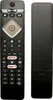 A remote control and its back are shown against a light gray background. Produktbild-Vorschau