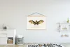 MuchoWow® Textilposter Vintage - Fledermaus - Tier 120x80 Produktbild-Vorschau 2