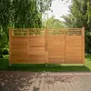 HOME DELUXE - Holzzaun SOMA - Fichtenholz, 5x Element + 6x Produktbild-Vorschau 3