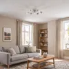 Lindby Deckenlampe Ciala, 7-flammig, nickelfarben, Glas, Produktbild-Vorschau 3