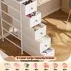 Schubladenschrank mit 5 Schubladen Sideboard Produktbild-Vorschau 7