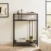 Calicosy - Consolle alta in metallo nero H90 cm - OLLI Anteprima dell’immagine prodotto 2