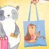 Mr. & Mrs. Panda Einkaufstasche Juristin Herz - Sky Blue - Produktbild-Vorschau 2