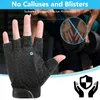 Fahrradhandschuhe Herren Damen Halbfinger,Radhandschuhe Produktbild-Vorschau 3