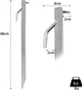 Moritz 1 Stück Mont Blanc Hering Zelthering 380 mm Produktbild-Vorschau 2