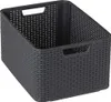 Úložný box Curver s vekom Style L 30L Metallic Silver Náhľad obrázku produktu 13