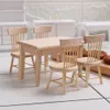 DIY 1:12 model krzesła do jadalni domki dla lalek Podgląd zdjęcia produktu 1
