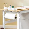 SoBuy Kindertisch mit 1 Stuhl Set Aufbewahrungsmöbel Weiß Produktbild-Vorschau 4