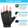Fahrradhandschuhe Herren Damen Halbfinger,Radhandschuhe Produktbild-Vorschau 2