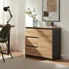 Credenza "Kyr" con 1 anta e 3 cassetti 80 x 40 x 75 cm Anteprima dell’immagine prodotto 6