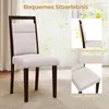 Set di 2 sedie da pranzo COSTWAY, sedie da cucina in legno, Anteprima dell’immagine prodotto 6