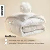RIBECO GERMANY Vegane Decke Faser 155x220 cm – Wärmeklasse Produktbild-Vorschau 3