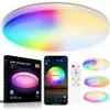 48W Led Deckenleuchte Weiß Smart RGB Dimmbar Deckenlampe Produktbild-Vorschau 1