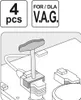 Stahovaky zapalovaci civky sada 4ks - vag Produktbild-Vorschau 5