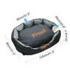 WISFOR Lit pour chien Coussin pour chien Corbeille pour Voir les images du produit 9