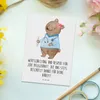 Mr. & Mrs. Panda Postkarte Pflegekraft Wertschätzung - Weiß Produktbild-Vorschau 2
