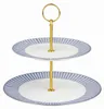Etagere 2 stöckig Keramik Servieretagere 24 cm Produktbild-Vorschau 2