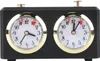 Mechanické šachové hodinky vintage analógové s veľkými Náhľad obrázku produktu 1
