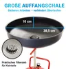 Bituxx Mobiler 80L Ölauffangwagen Ölablassgerät Produktbild-Vorschau 5