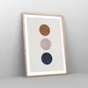 Gerahmtes Poster - Rahmen in heller Eiche - Minimalistisch Produktbild-Vorschau 8