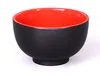 Matcha Schale / Matcha Teeschale 250ml rot/schwarz Produktbild-Vorschau 2