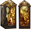 1 Set DIY Book Nook Kit Realistische glatte Kante präzise Produktbild-Vorschau 1