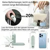 USB Mini Ventilator 2000mAh, leise Handventilator Produktbild-Vorschau 2