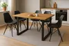 Esstisch 120x80 cm Baumkante Eichenholz massiv geölt Produktbild-Vorschau 5