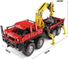 Bausteine Mould King 13146 Ferngesteuerter Geländewagen LKW Produktbild-Vorschau 6