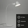 Tischlampe - Chromfarben matt - Metall - H 65 cm Produktbild-Vorschau 2