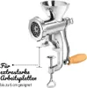 GSW Retro Fleischwolf Meat Mincer Transforma Aluminium Produktbild-Vorschau 19