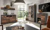 Vitrine "Ward" in Used Wood mit grau Vitrinenschrank 97 x Produktbild-Vorschau 6